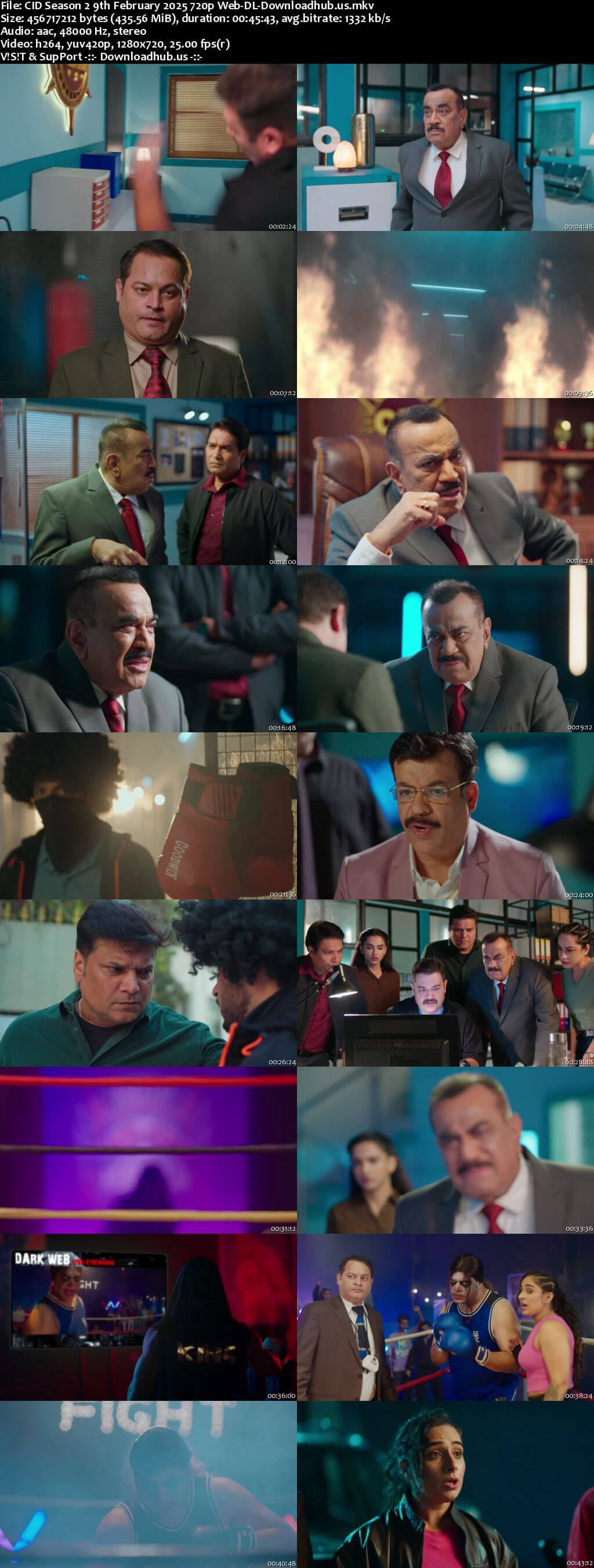 CID Season 2 9 February 2025 Episode 16 Web-DL 720p 480p