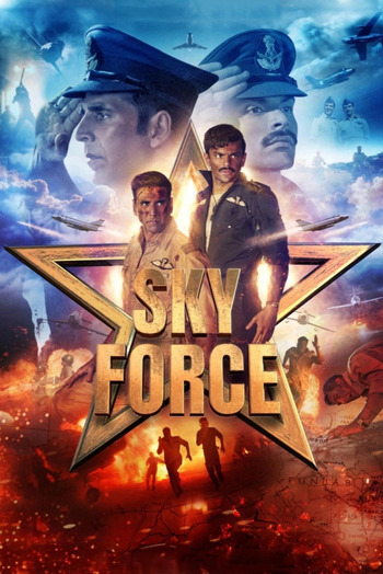 Sky Force 2025 Hindi Movie DD5.1 4k 1080p 720p 480p HDRip ESubs x264 HEVC [Amazon]