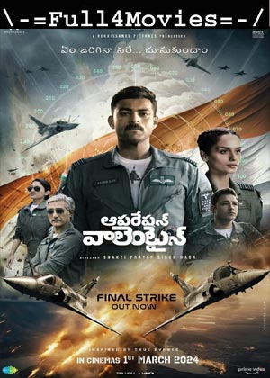 Operation Valentine (2024) 1080p | 720p | 480p WEB-HDRip [Tamil + Telugu (DD 5.1)]