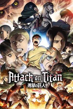 Attack on Titan – Season 2 (2017) WEB-HDRip [EP 1 to 12] [Hindi (DDP5.1) + Dual Audio]