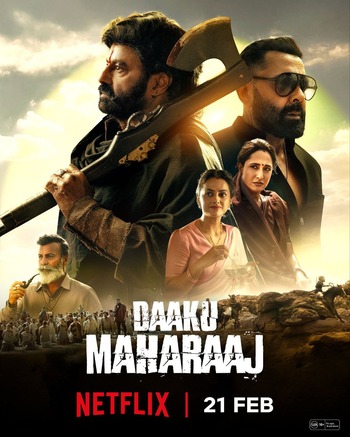 Daaku Maharaaj 2025 Hindi ORG Dual Audio Movie DD5.1 1080p 720p 480p UNCUT HDRip ESubs x264 HEVC