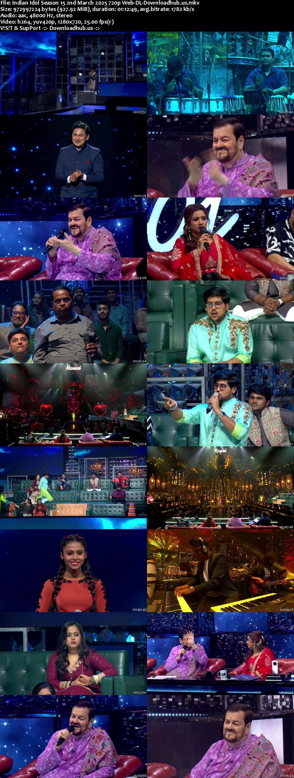 Indian Idol Season 15 2 March 2025 Episode 38 Web-DL 720p 480p