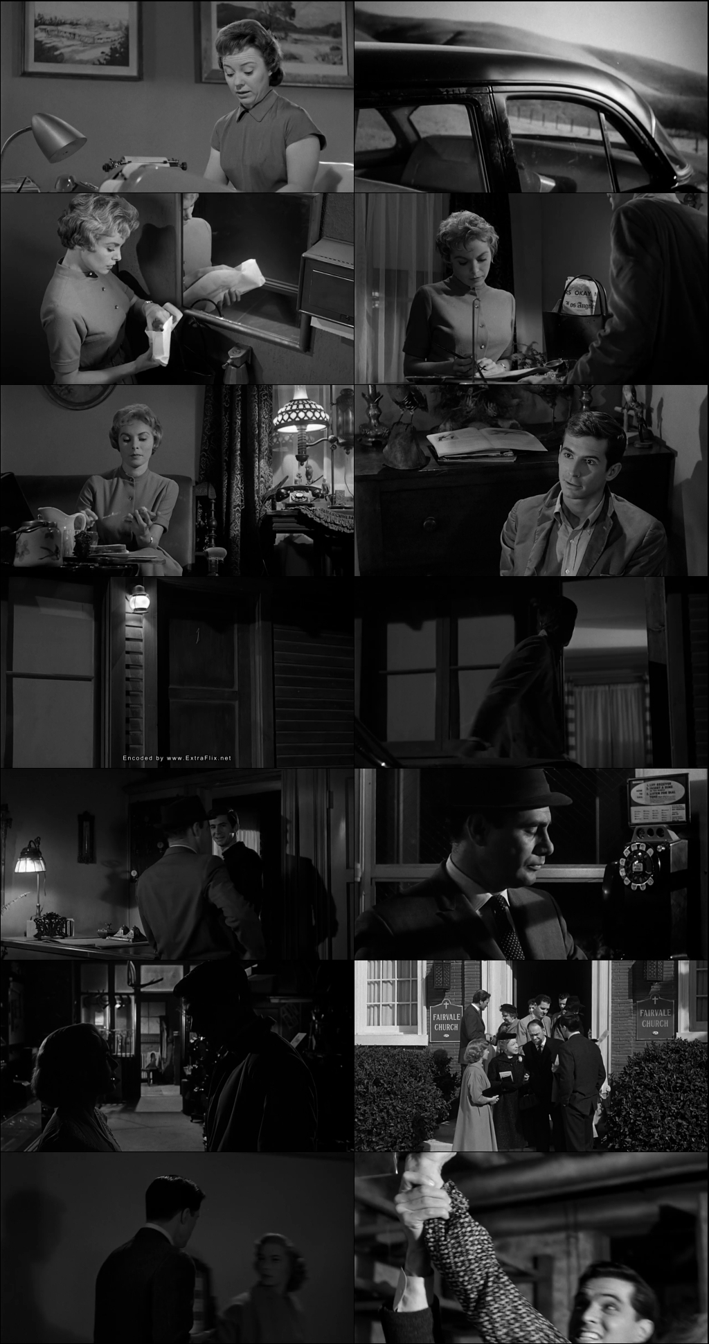 Psycho (1960) 1080p | 720p | 480p BluRay [Hindi (हिन्दी) + English] DD5.1 ESub