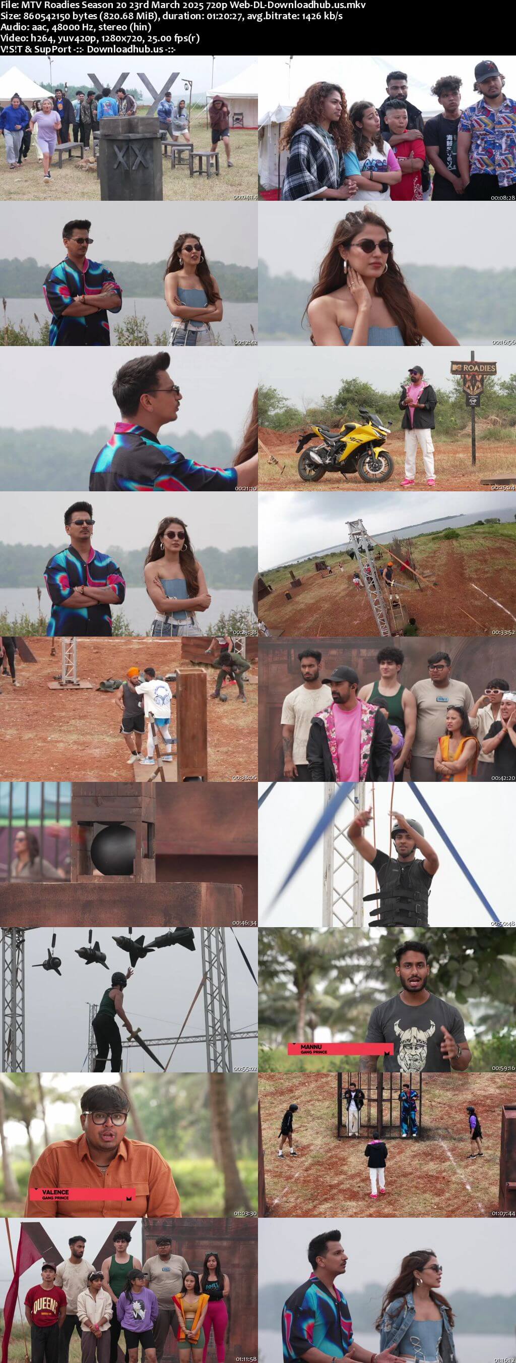 MTV Roadies Season 20 23 March 2025 Episode 22 Web-DL 720p 480p