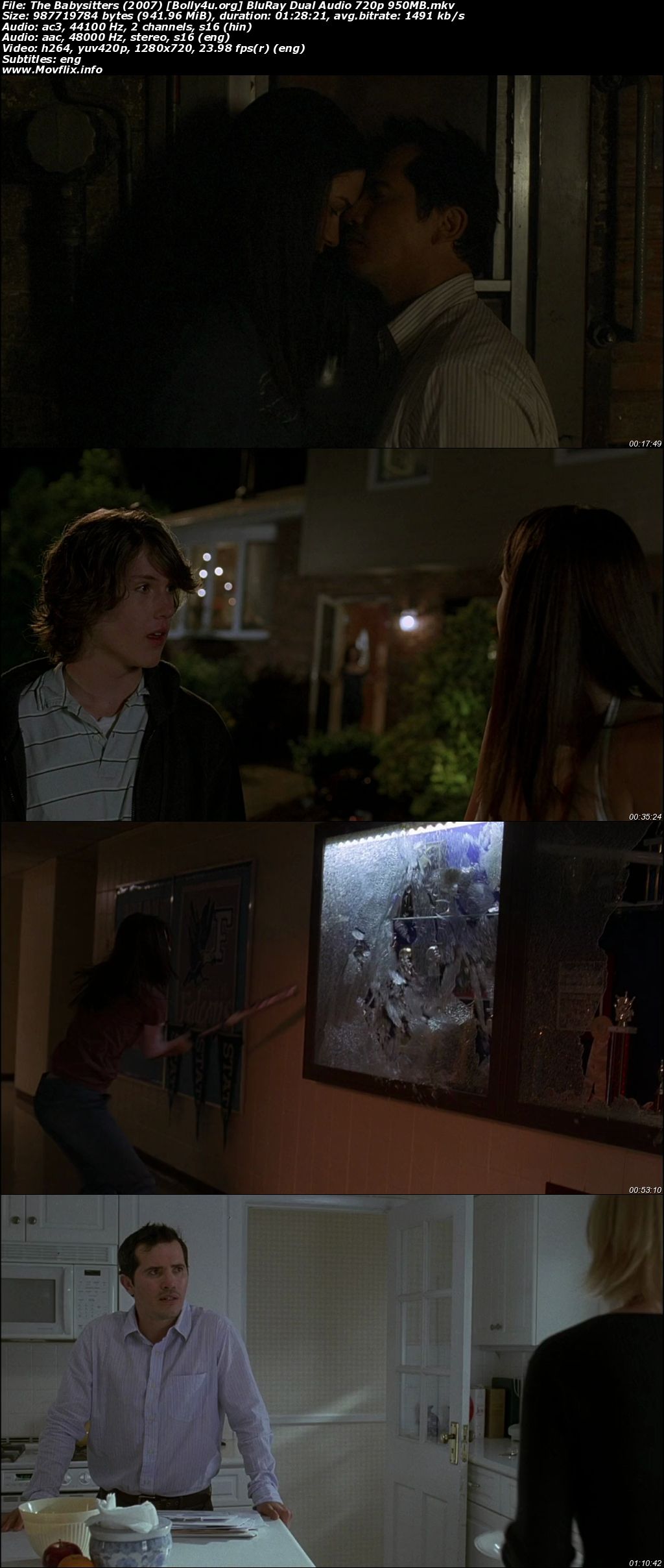 The Babysitters 2007 BluRay Hindi ORG Dual Audio Movie 1080p - 720p - 480p