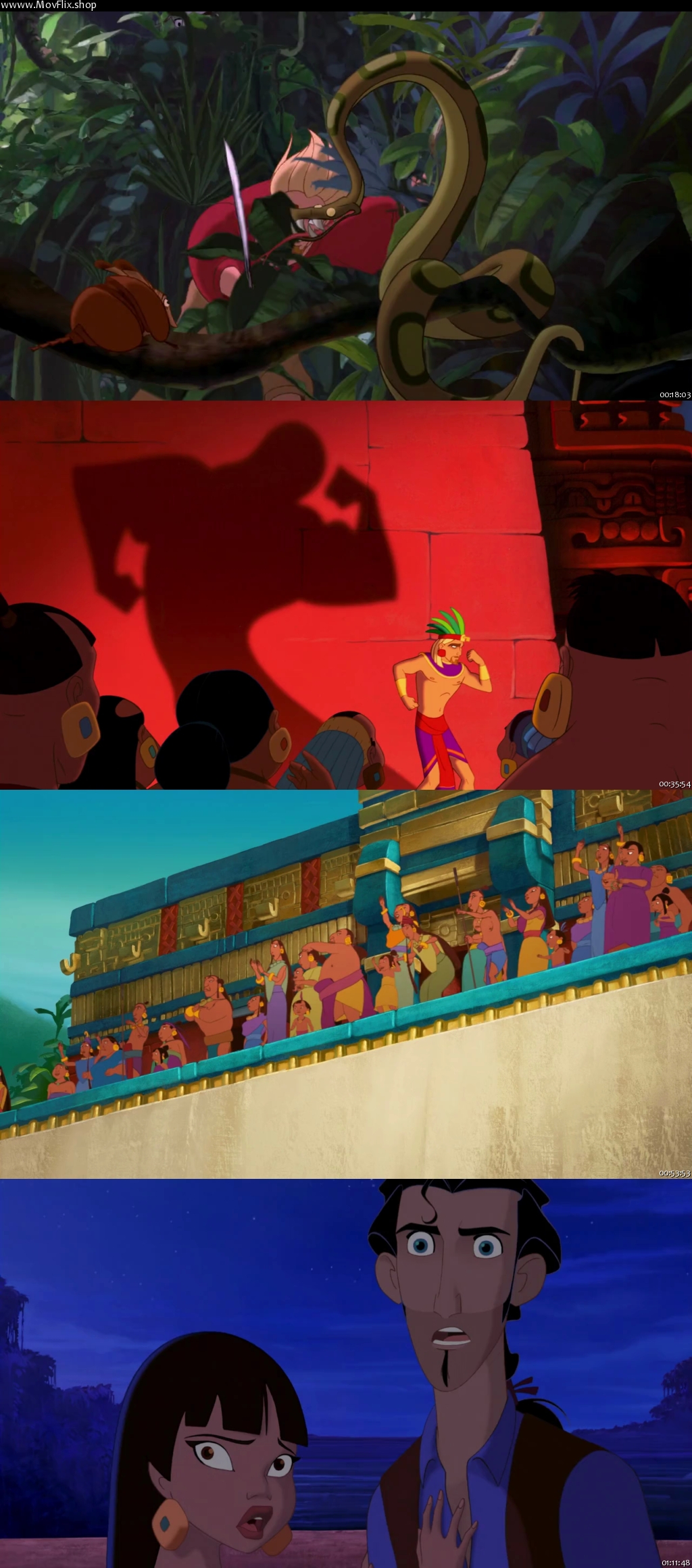  The Road to El Dorado 2000 BluRay Hindi ORG Dual Audio Movie 1080p - 720p - 480p