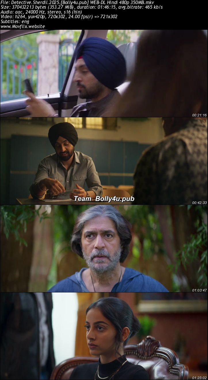 Detective Sherdil 2025 WEB-DL Hindi ORG Movie 1080p - 720p - 480p