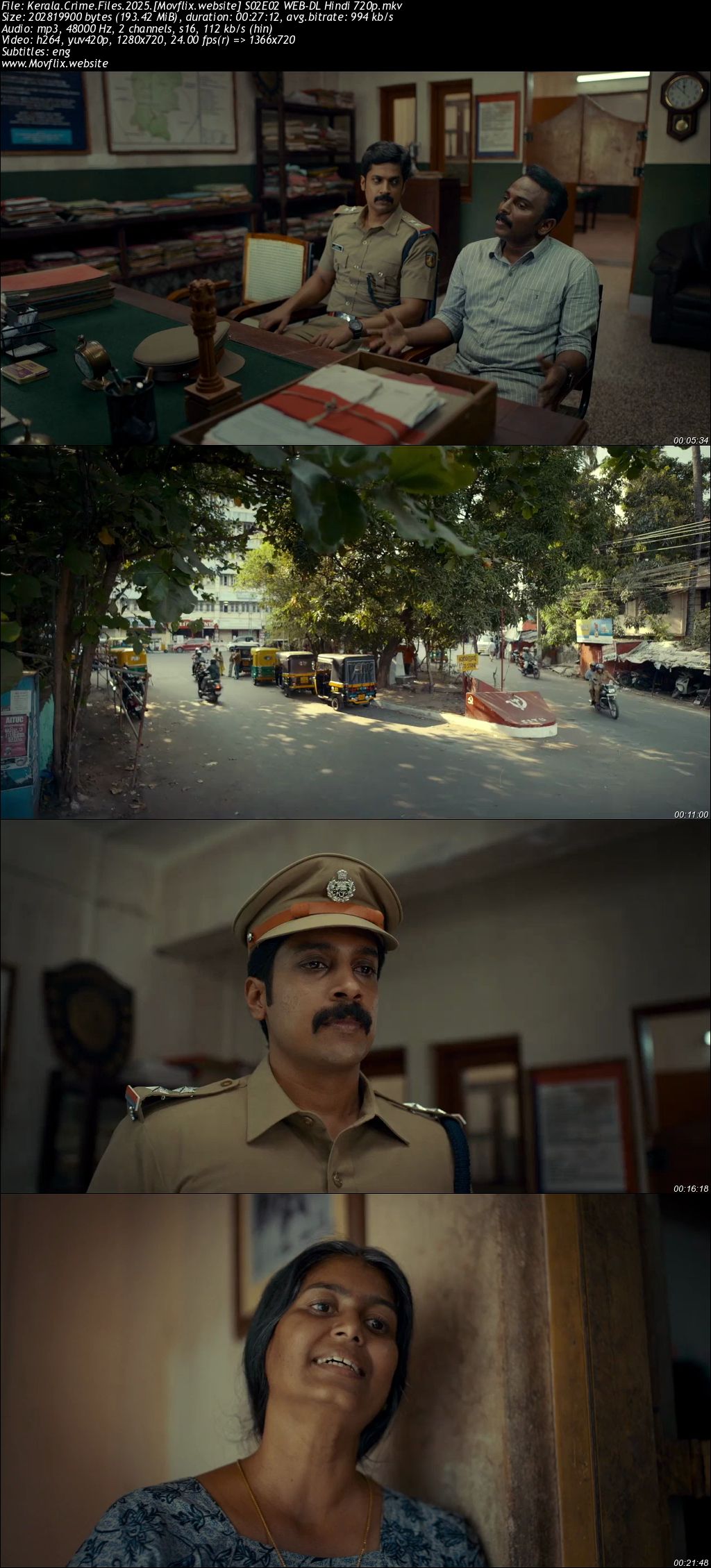 Kerala Crime Files 2025 WEB-DL Hindi ORG S02 Download 720p - 480p