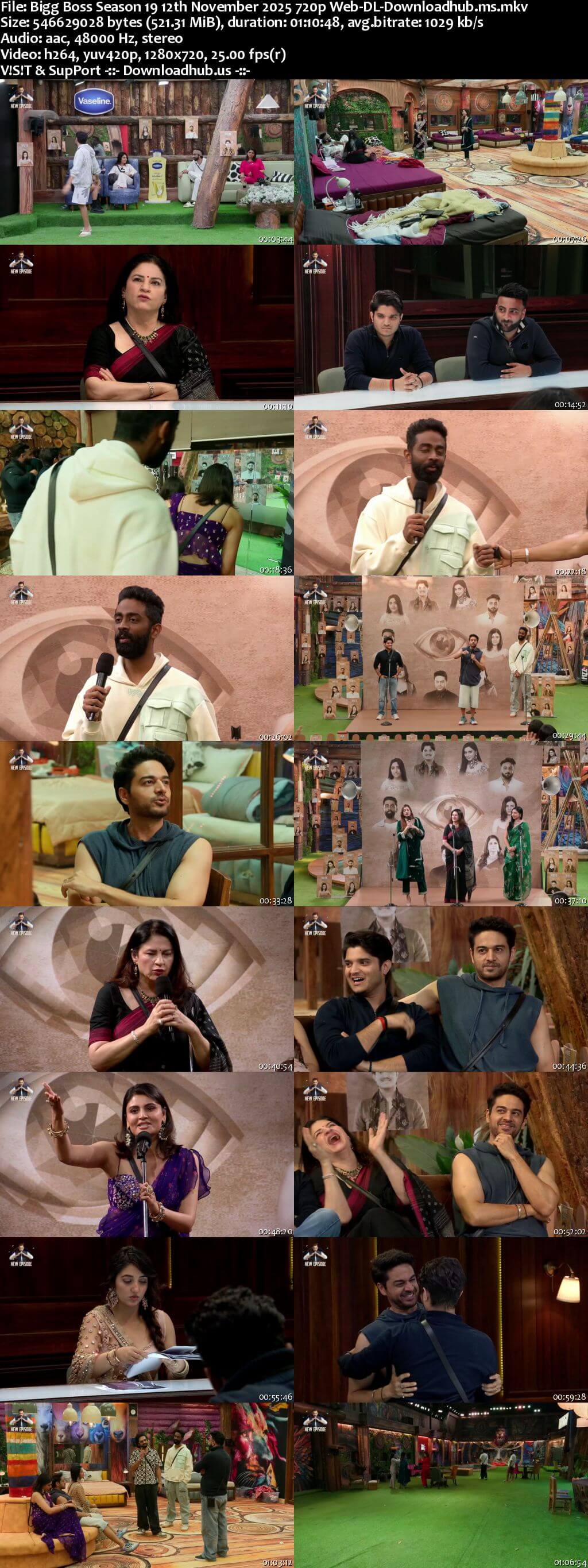 Bigg Boss Season 19 12 November 2025 Episode 81 Web-DL 720p 480p Bigg Boss Season 19 12 November 2025 Episode 81 Web-DL 720p 480p