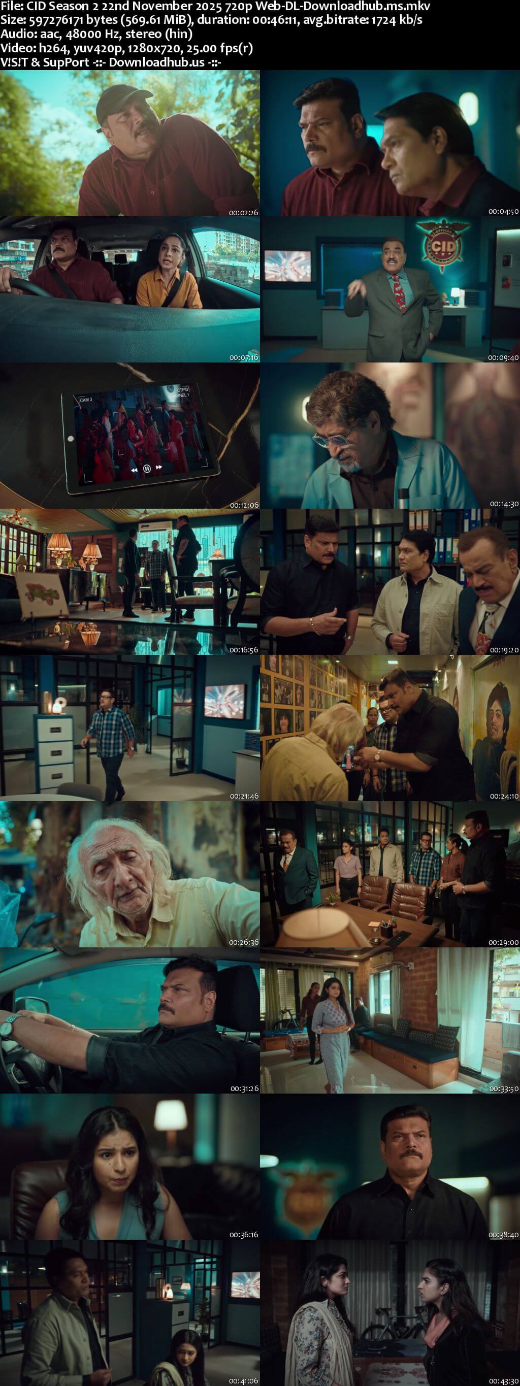 CID Season 2 22 November 2025 Episode 97 Web-DL 720p 480p