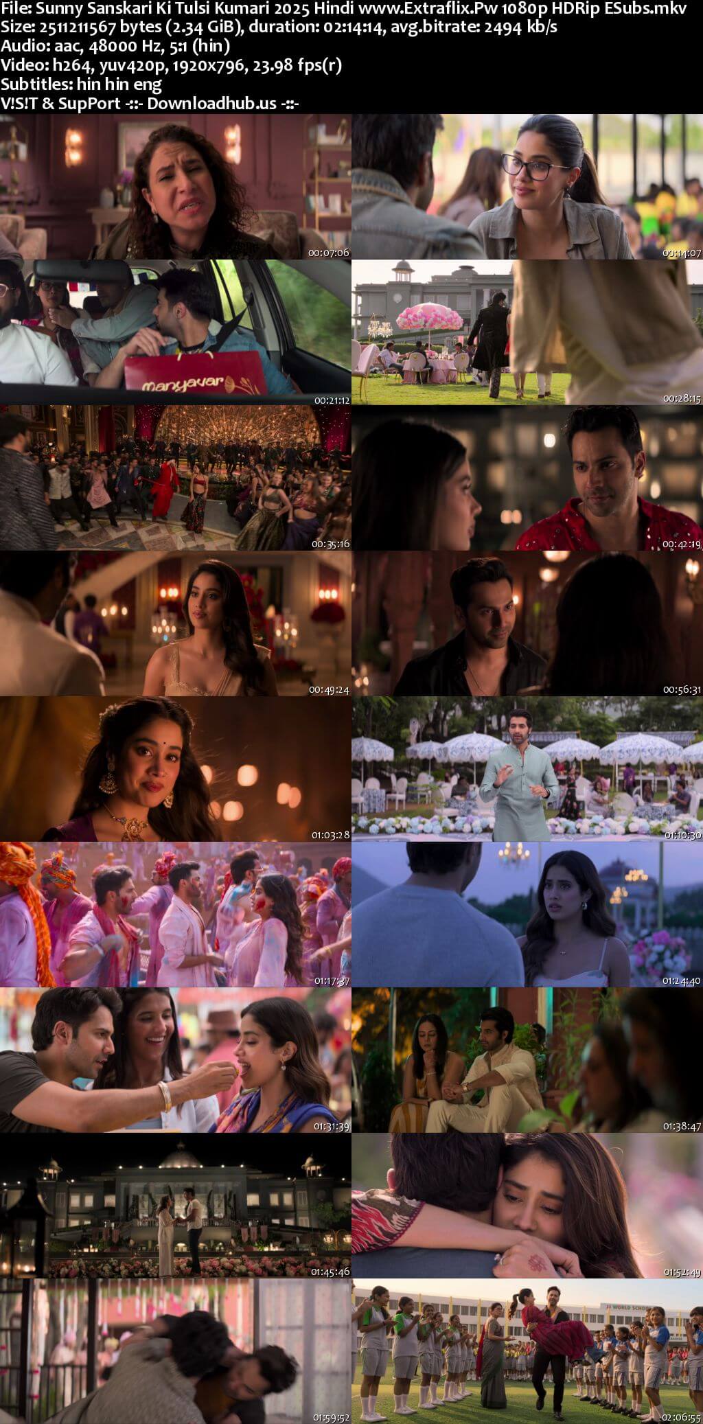 Sunny Sanskari Ki Tulsi Kumari 2025 Hindi Movie DD5.1 4k 1080p 720p 480p HDRip ESubs x264 HEVC