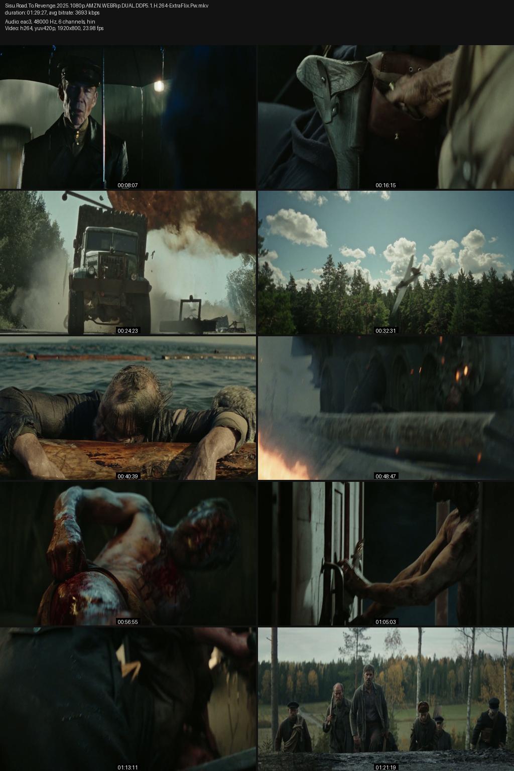 Sisu: Road to Revenge 2025 Hindi ORG Dual Audio Movie DD5.1 4k 1080p 720p 480p Web-DL ESubs x264 HEVC Sisu: Road to Revenge 2025 Hindi ORG Dual Audio Movie DD5.1 4k 1080p 720p 480p Web-DL ESubs x264 HEVC