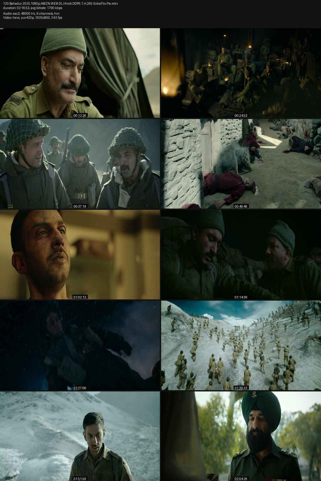 120 Bahadur (2025) Screenshot