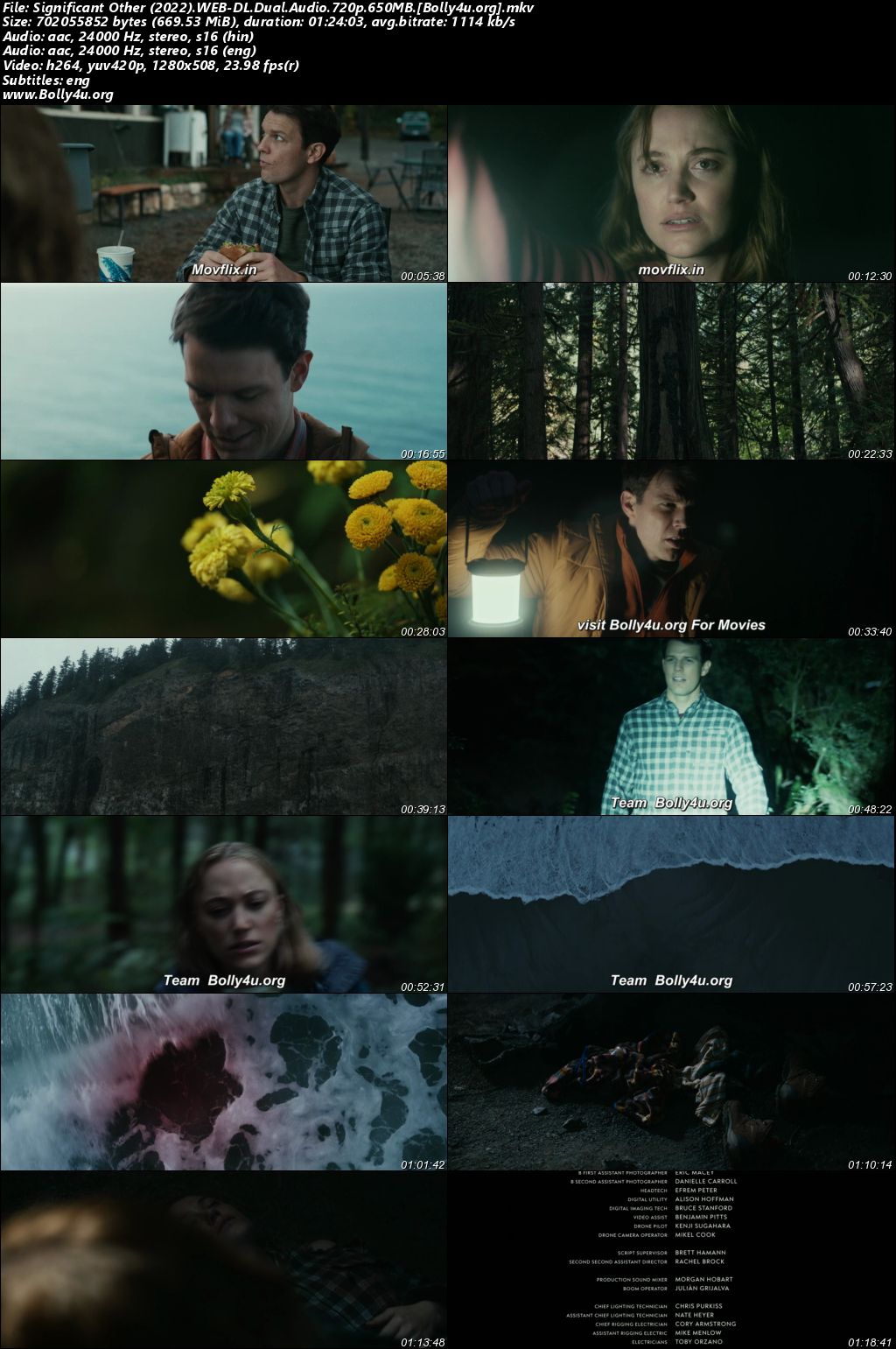 Significant Other 2022 WEB-DL Hindi ORG Dual Audio Movie 1080p - 720p - 480p