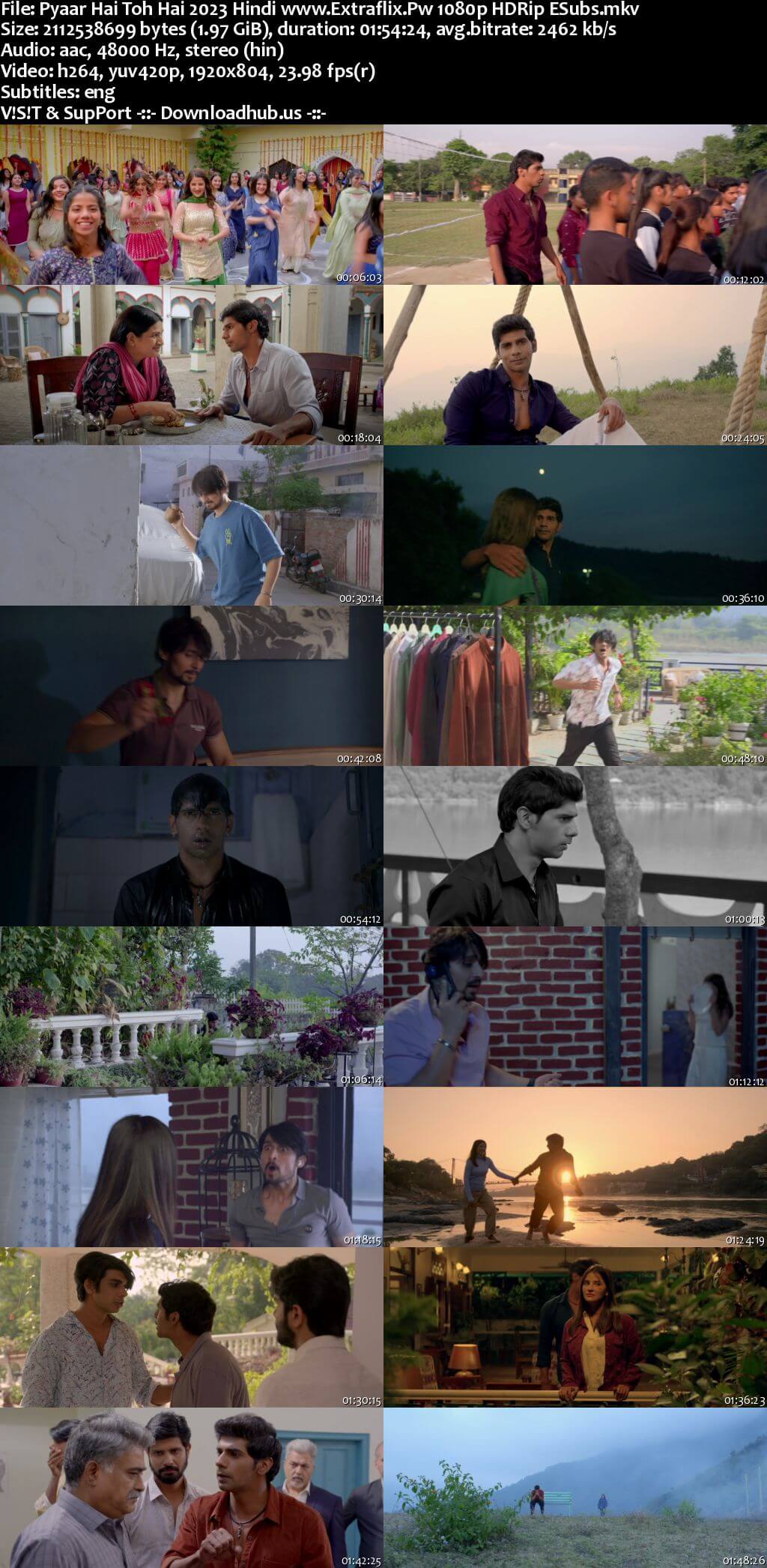Pyaar Hai Toh Hai 2023 Hindi Movie DD2.0 1080p 720p 480p HDRip ESubs x264 HEVC