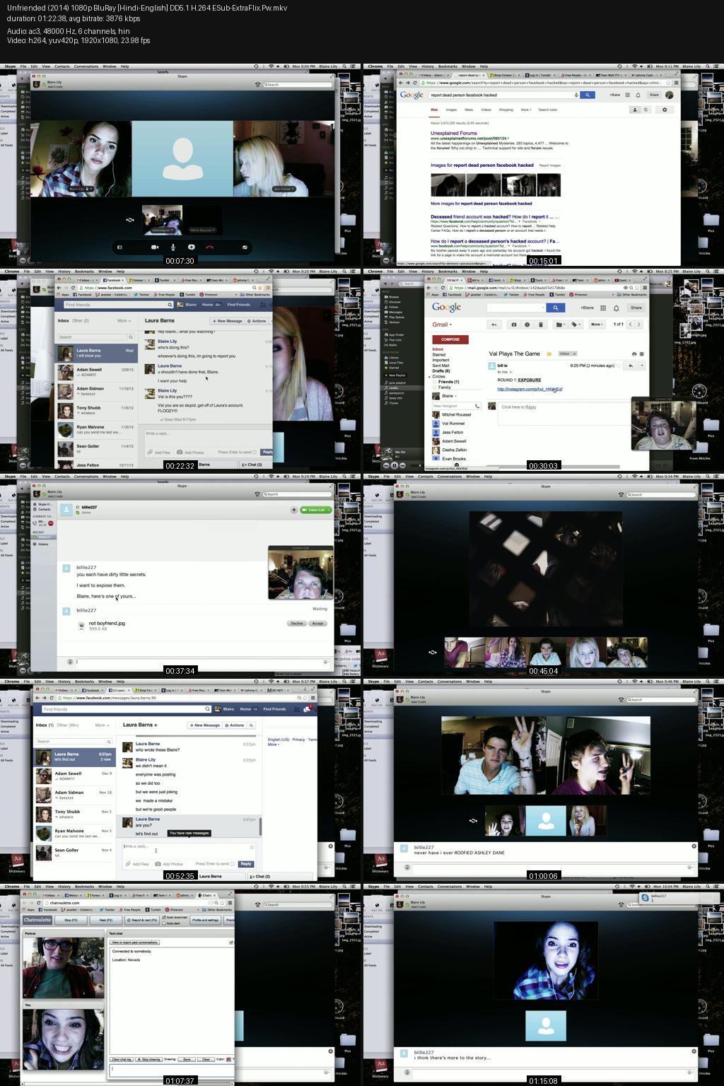 Unfriended (2014) Screenshot