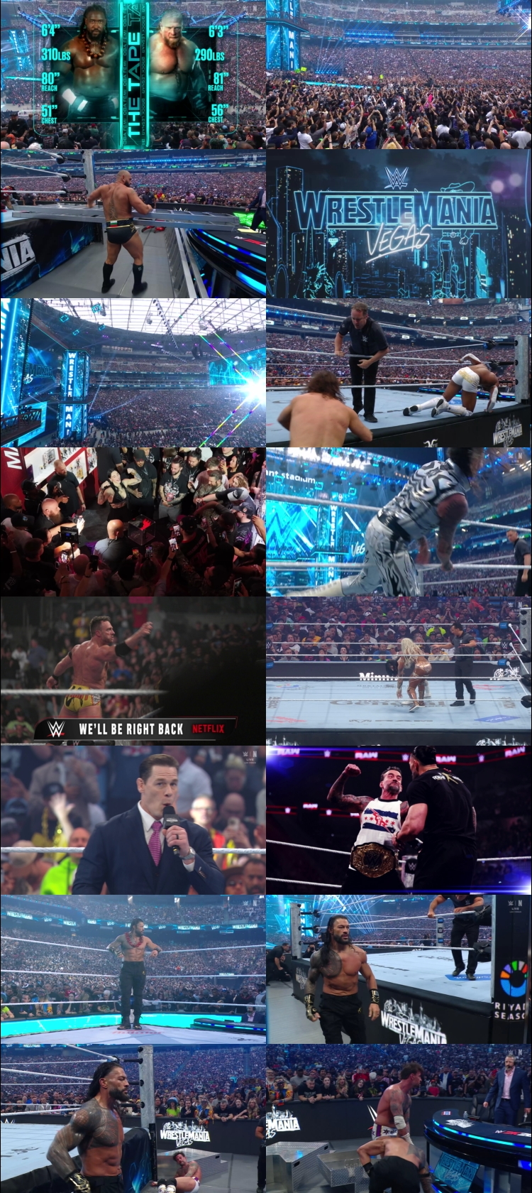 WWE WrestleMania 42 18th April 2026 1080p 720p 550MB WEBRip 480p