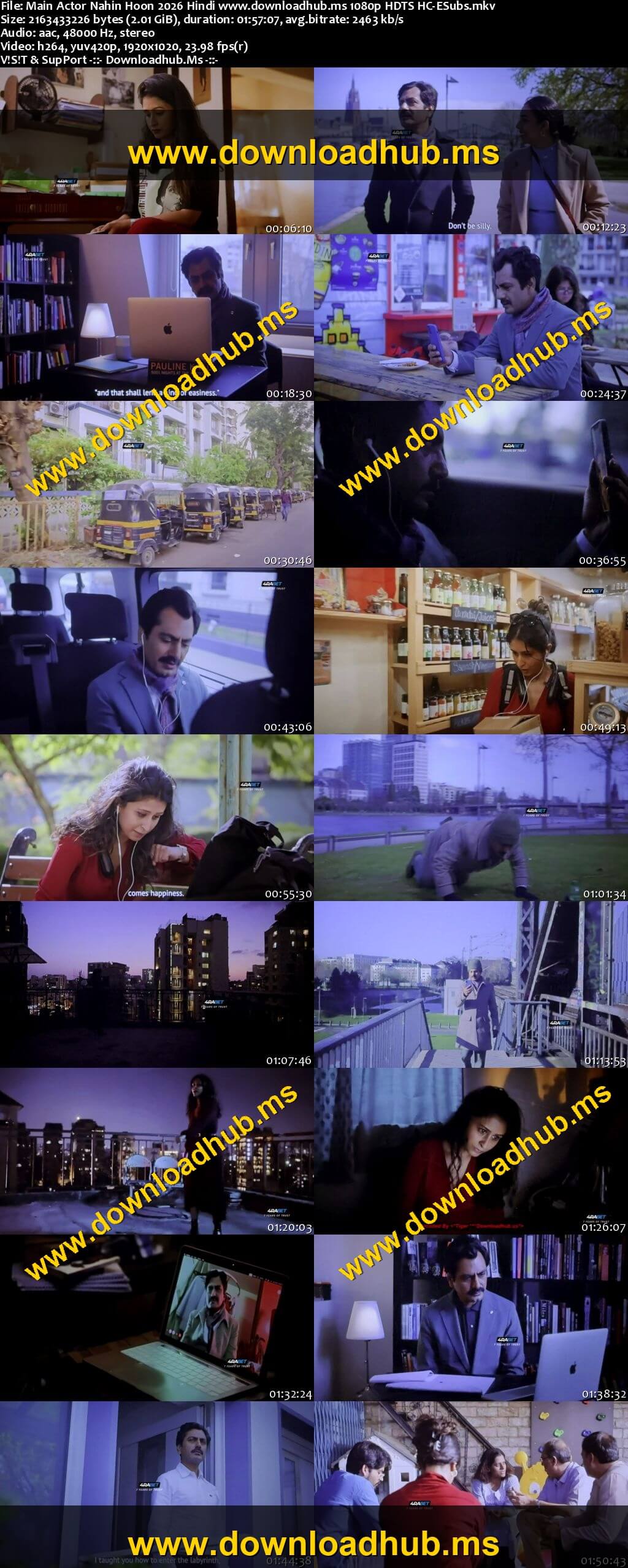 Main Actor Nahin Hoon 2026 Hindi Movie 1080p 720p 480p HDTS HC-ESubs x264 HEVC Main Actor Nahin Hoon 2026 Hindi Movie 1080p 720p 480p HDTS HC-ESubs x264 HEVC