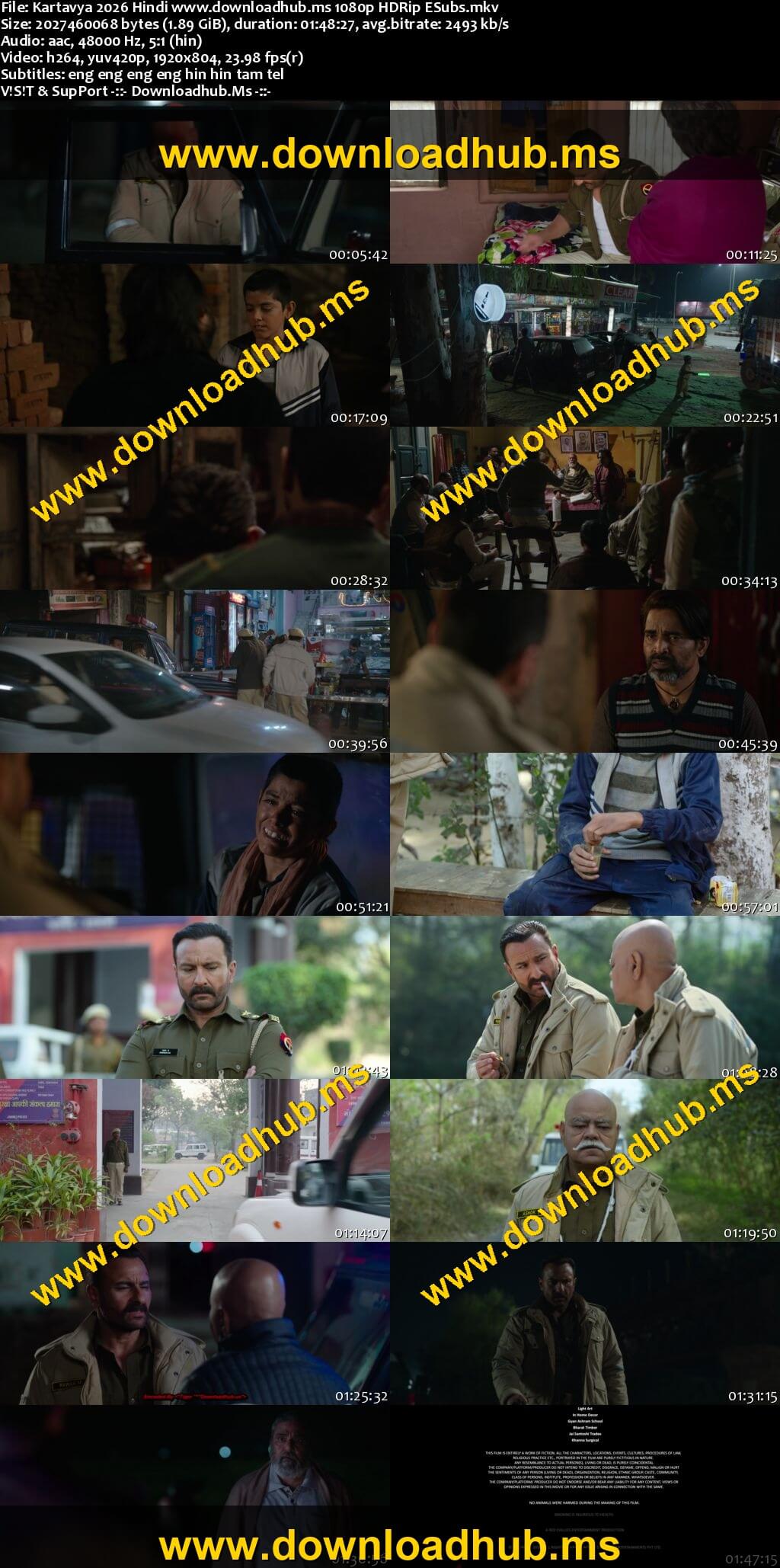Kartavya 2026 Hindi Movie DD5.1 4k 1080p 720p 480p HDRip ESubs x264 HEVC