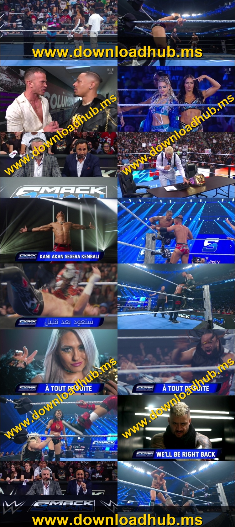 WWE Friday Night Smackdown 15th May 2026 [Hindi DD2.0 – English] 1080p 720p 480p WEBRip x264