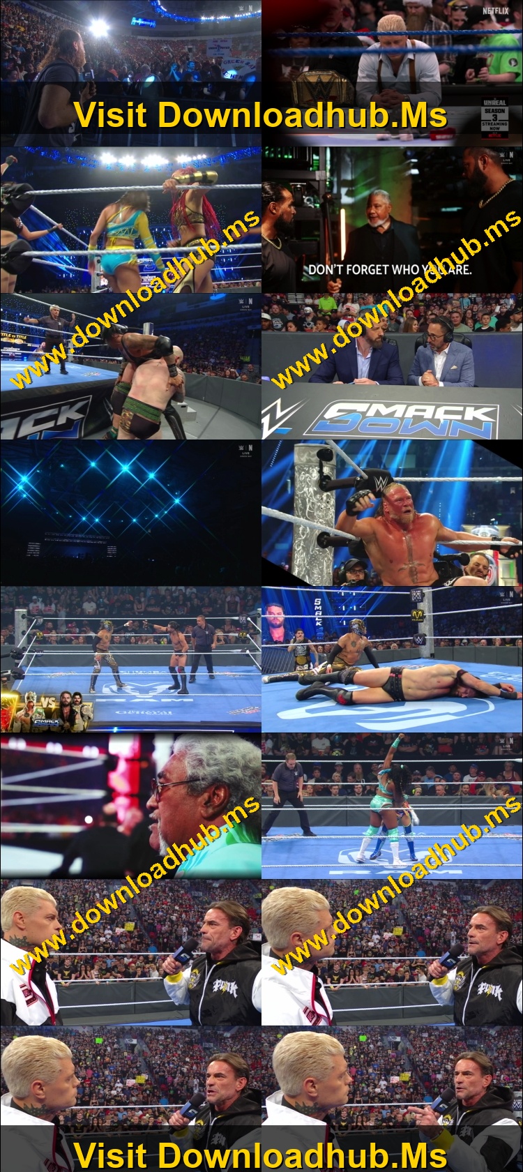 WWE Friday Night Smackdown 31th July 2026 [Hindi DD2.0 – English] 1080p 720p 480p WEBRip x264